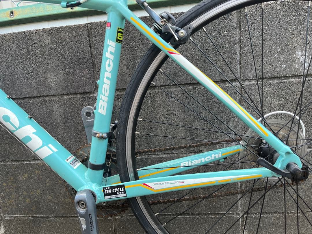 Bianchi Via Nirone 7 ロードバイク チェレステ