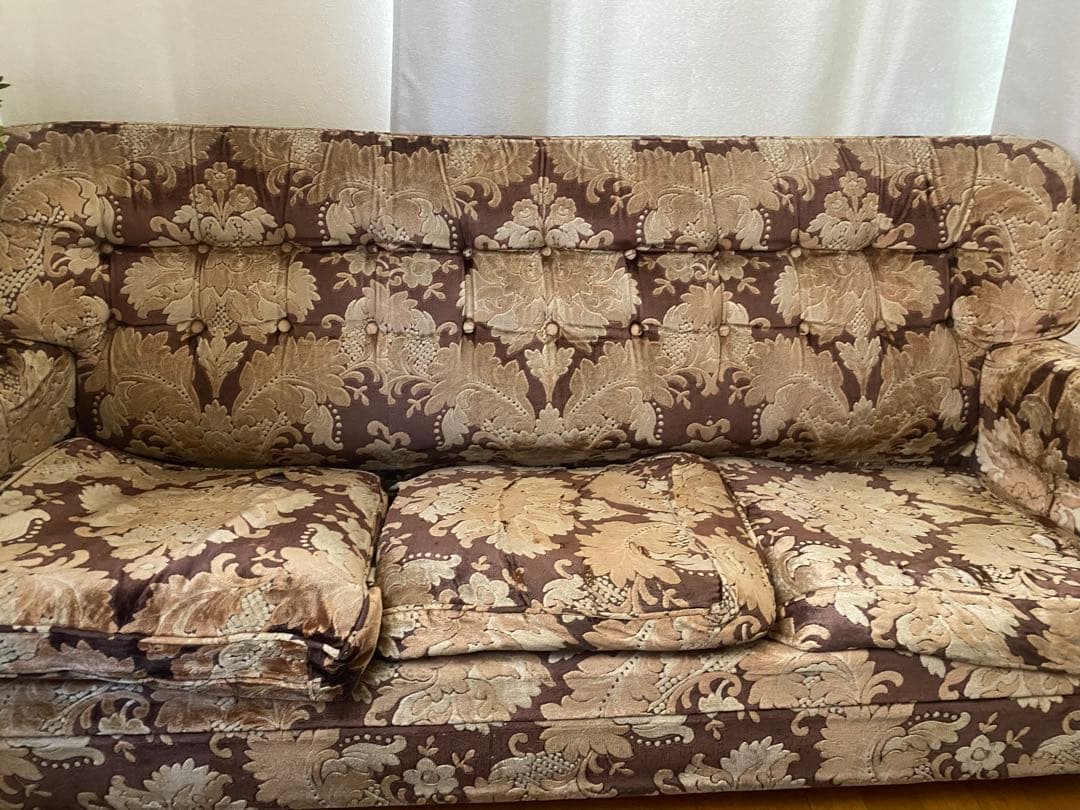 引取りできる方⭐︎アンティークソファー⭐︎クラシックレトロ⭐︎オールドカリモク