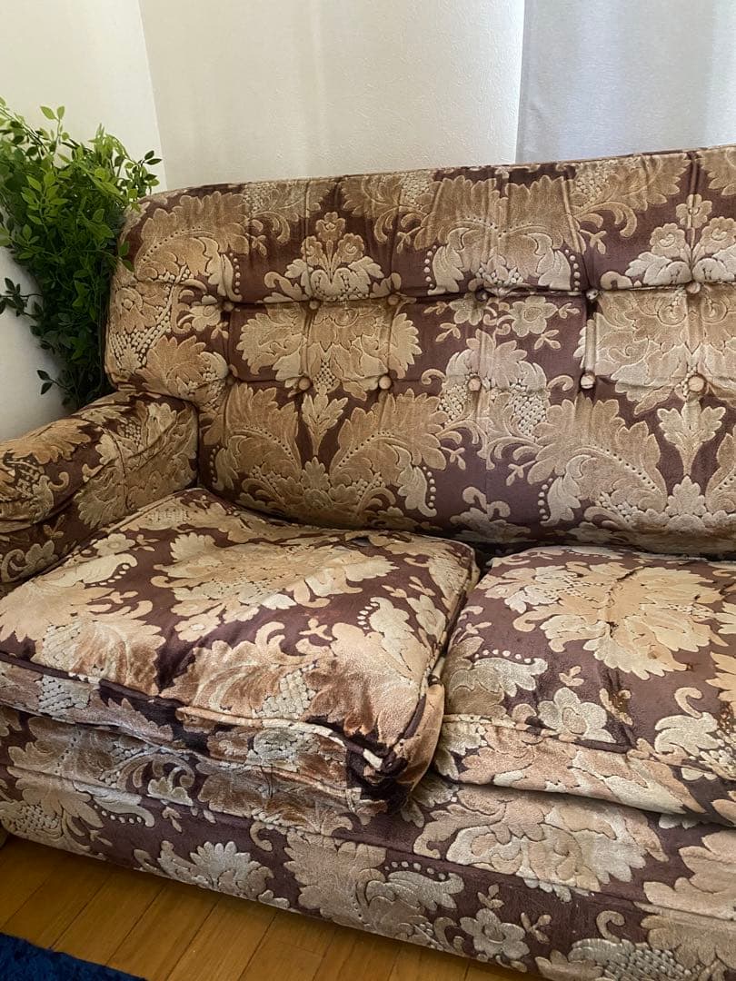 引取りできる方⭐︎アンティークソファー⭐︎クラシックレトロ⭐︎オールドカリモク