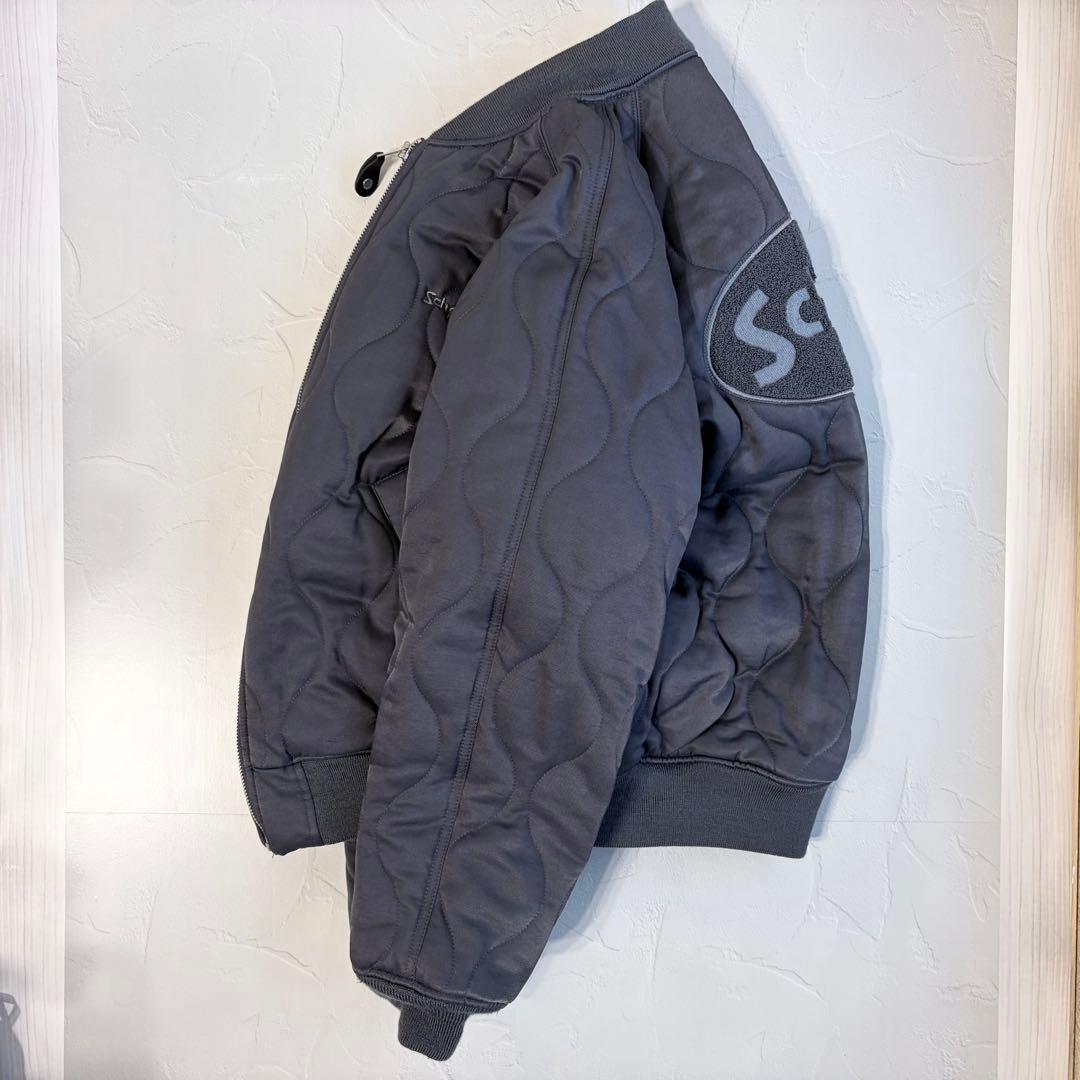 【schott】Onionquilted logo MA-1 jacket