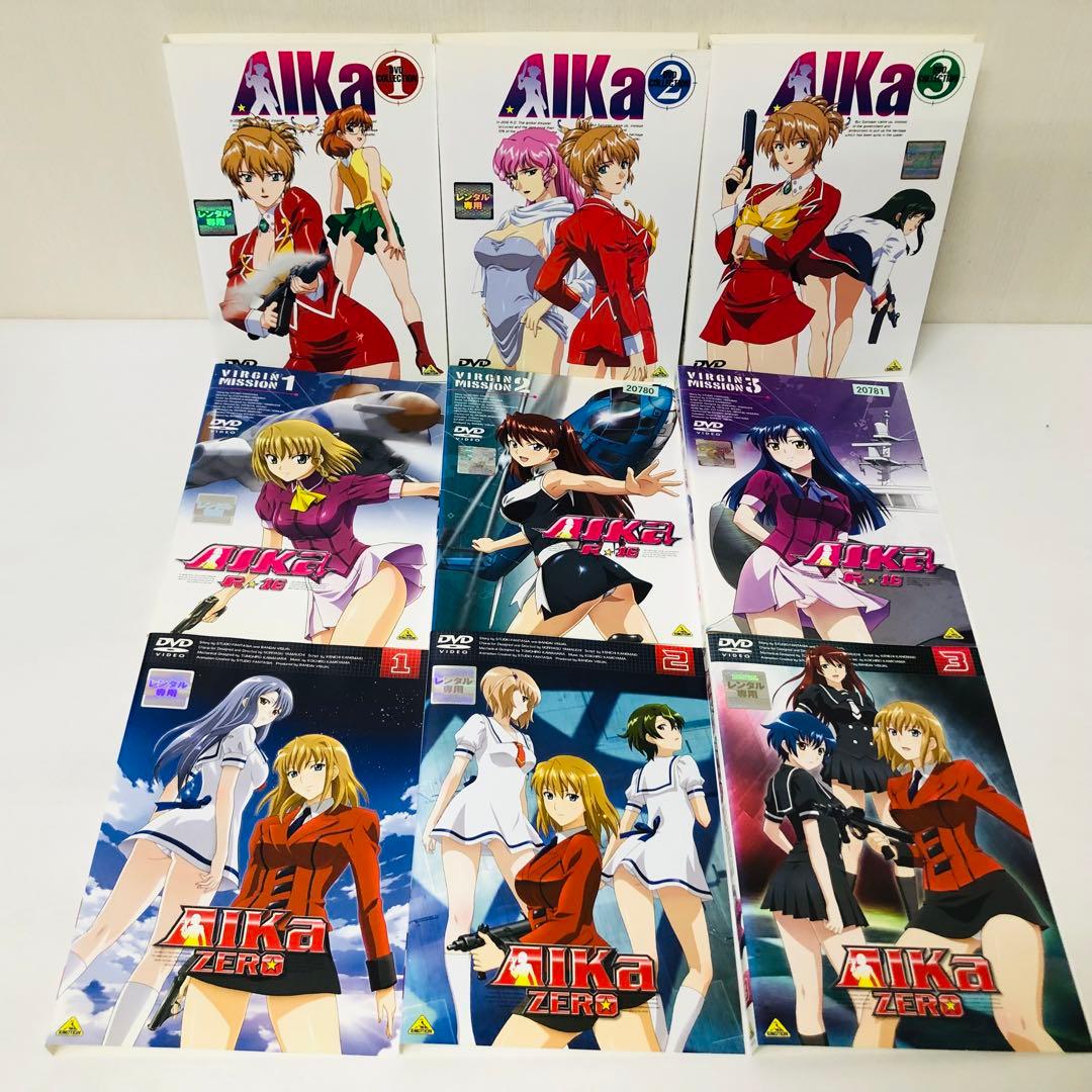AIKA（アイカ）DVD全巻セット　全9枚　1期+2期+3期　R16/ZERO