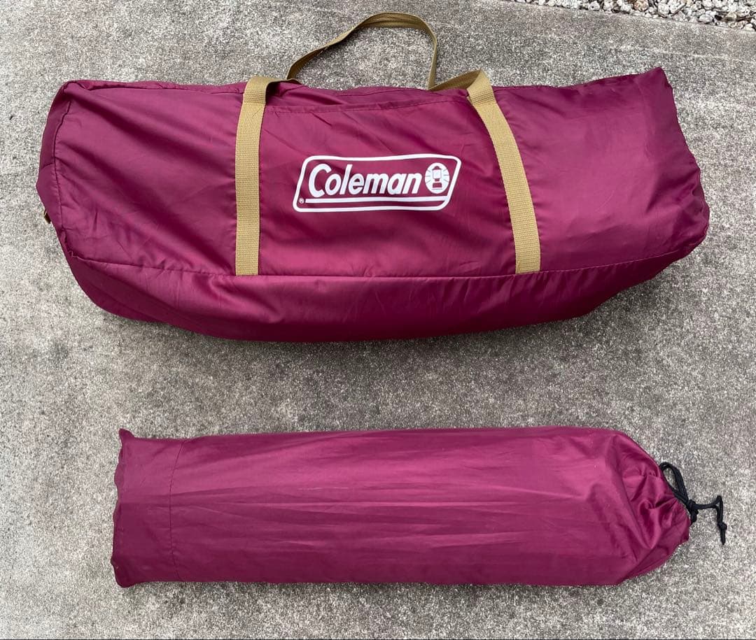 Coleman ドームスクリーンタープ380 バーガンディ
