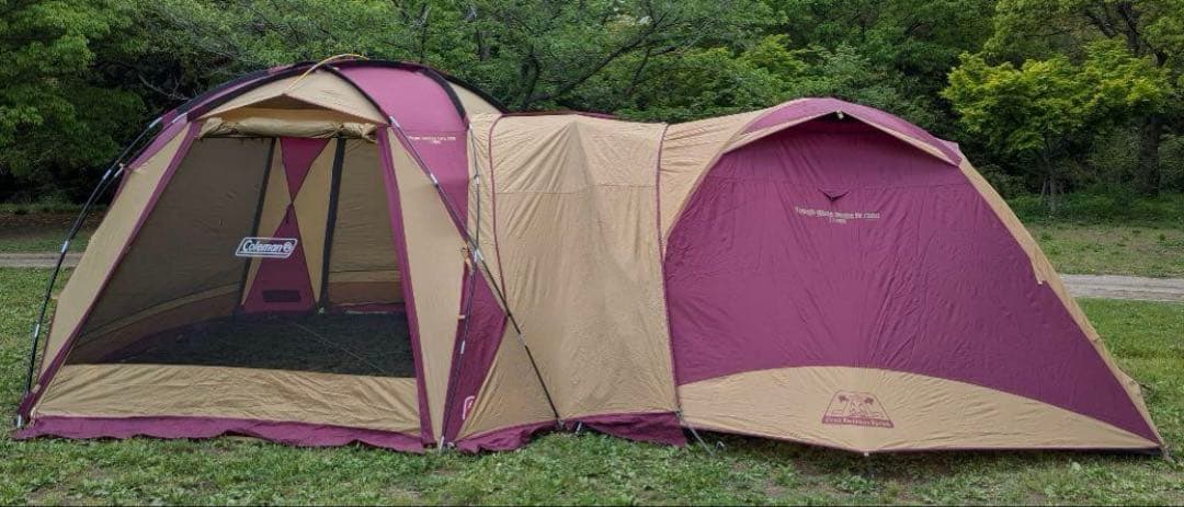 Coleman ドームスクリーンタープ380 バーガンディ