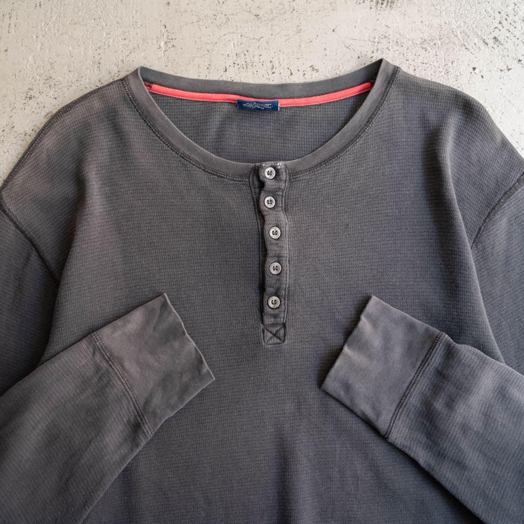 90s Polo Ralph Lauren フェード ヘンリーネック サーマル