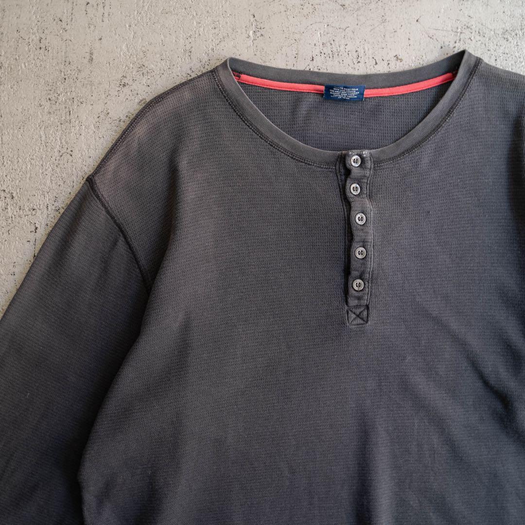 90s Polo Ralph Lauren フェード ヘンリーネック サーマル
