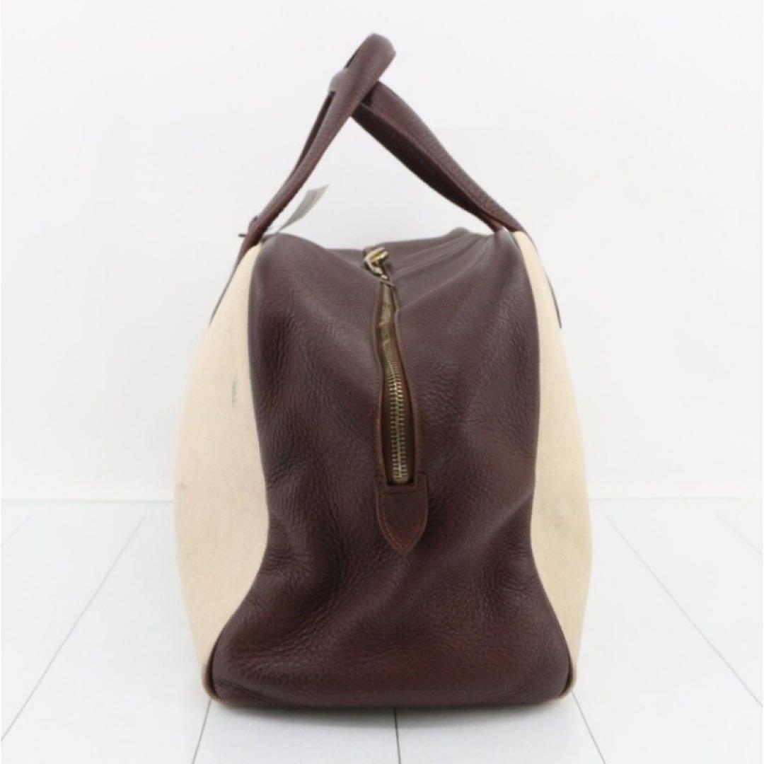 エルメス 3253 ヴィクトリア 43 ボストンバッグ トワルアッシュトリヨン