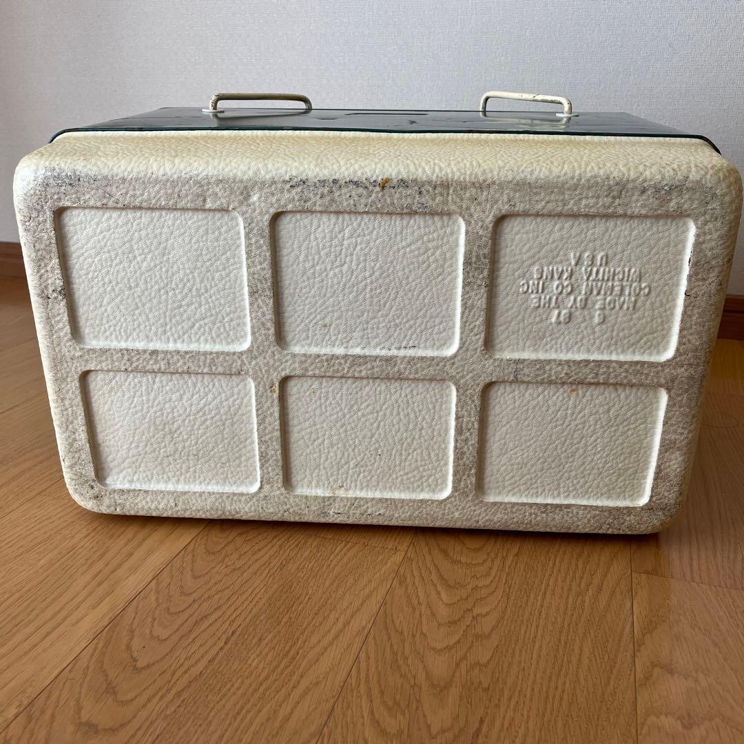 コールマン　クーラーボックス　アンティーク　レトロ