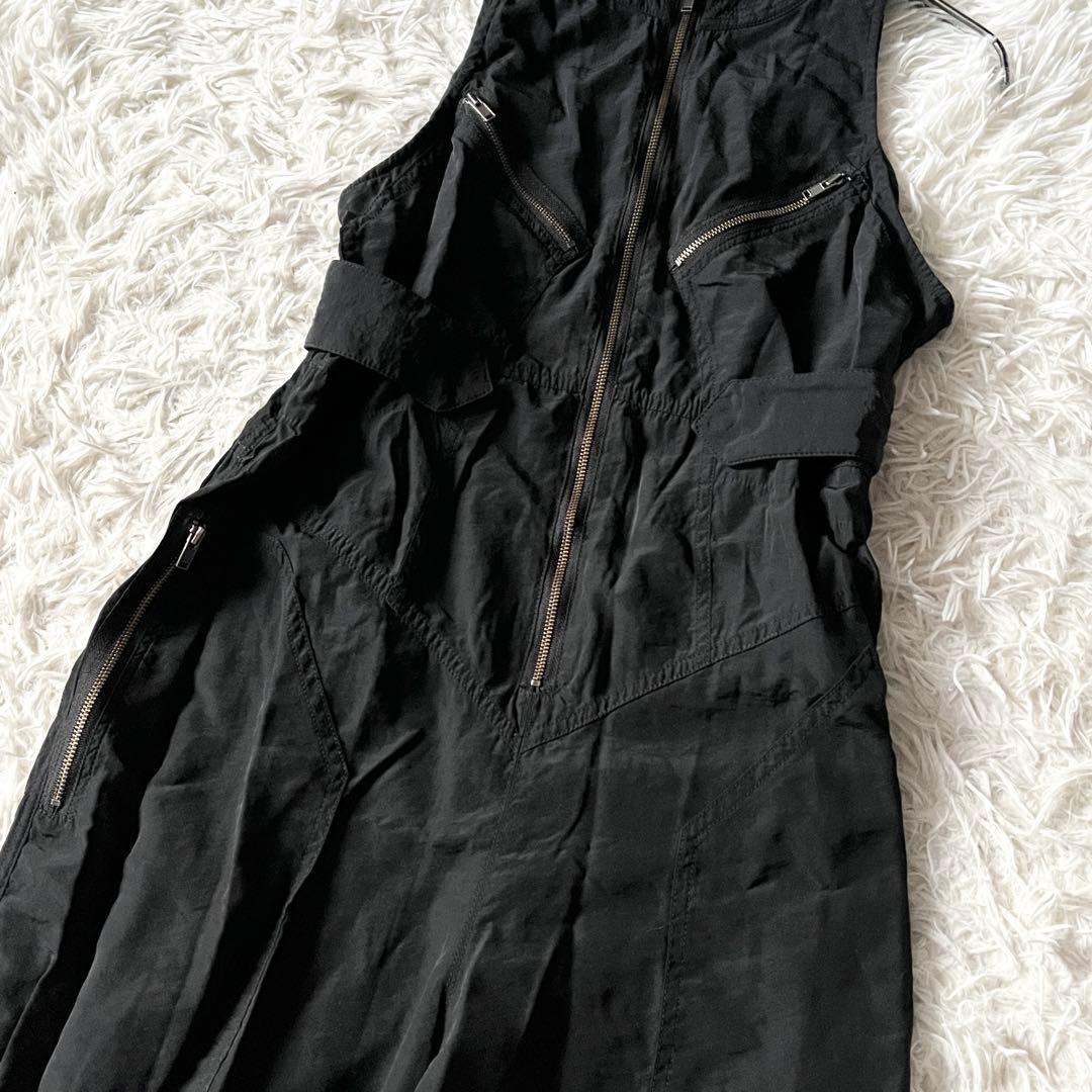 FETICO フェティコ SLEEVELESS NYLON JUMPSUITS