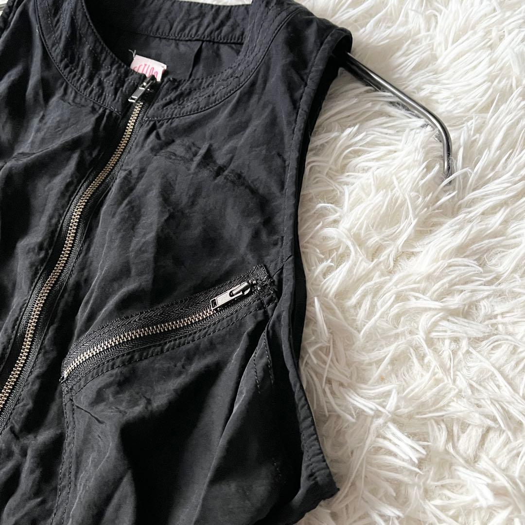 FETICO フェティコ SLEEVELESS NYLON JUMPSUITS