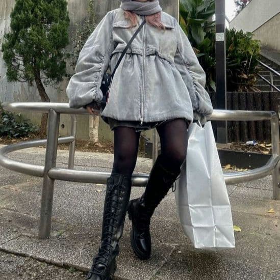 HARE MA-1ライクペプラムブルゾン