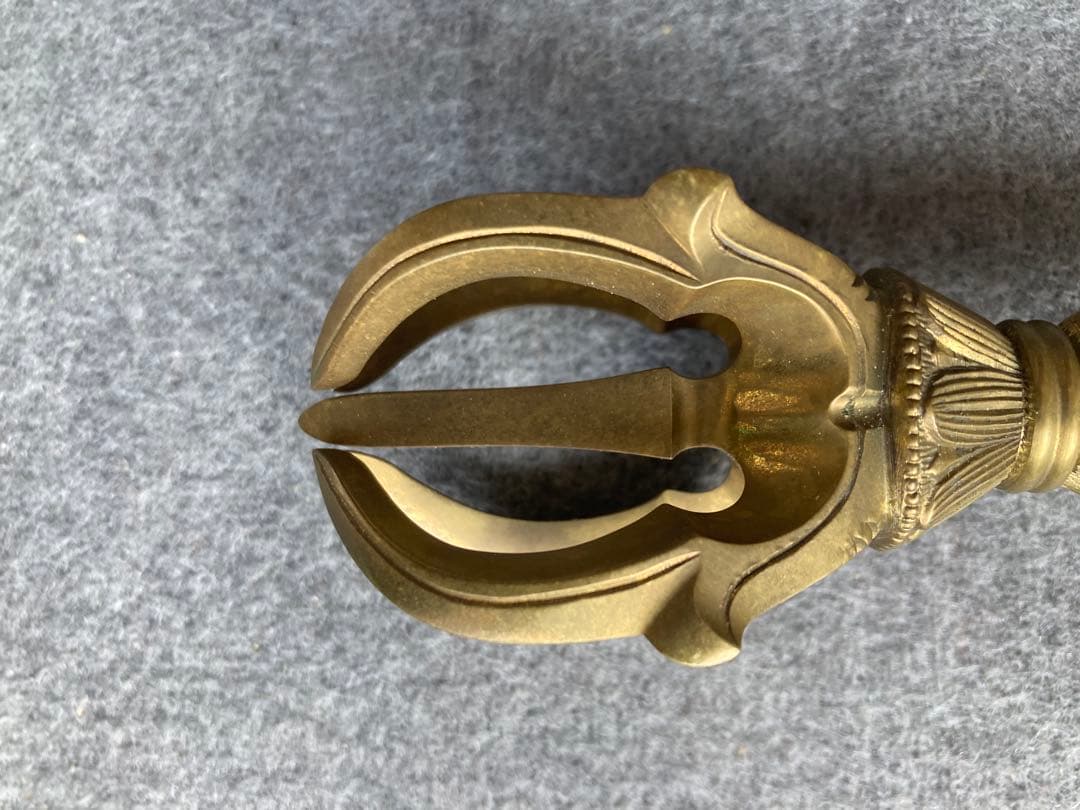 密教法具•大型❗️　五鈷杵 【袋付き】〜16cm