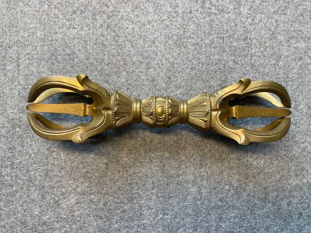 密教法具•大型❗️　五鈷杵 【袋付き】〜16cm