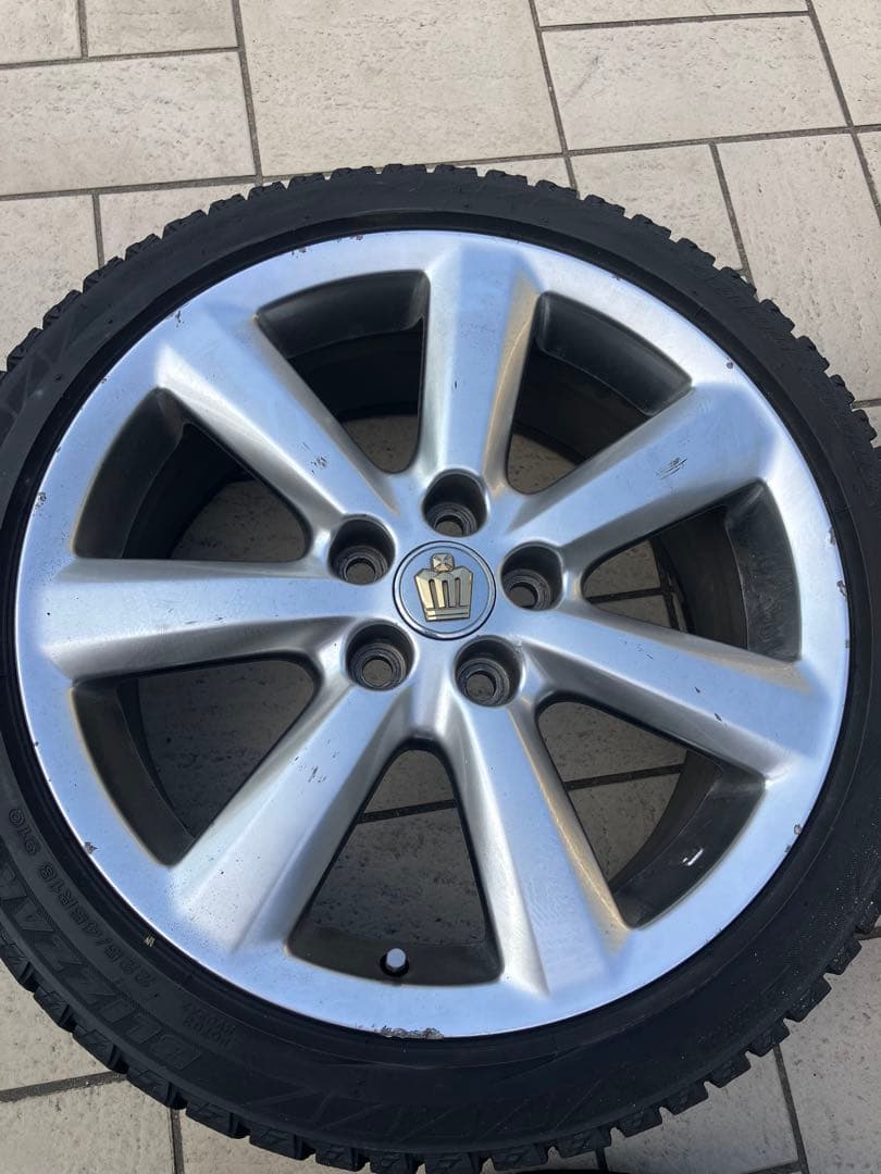 クラウン　純正ホイール　4本 スタッドレス装着 送料込み