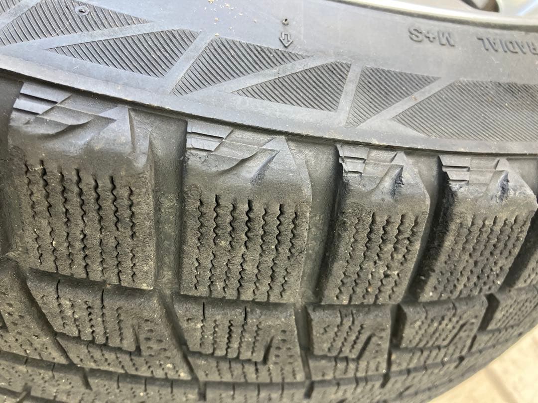 クラウン　純正ホイール　4本 スタッドレス装着 送料込み