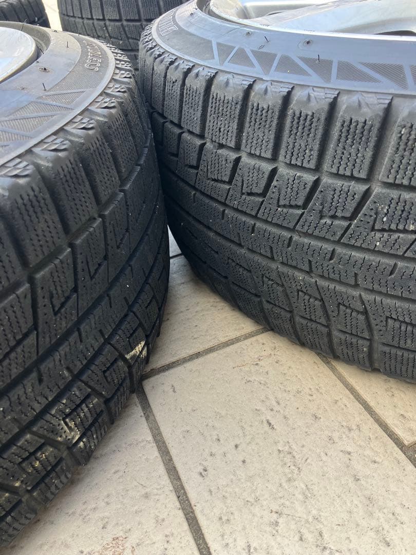 クラウン　純正ホイール　4本 スタッドレス装着 送料込み