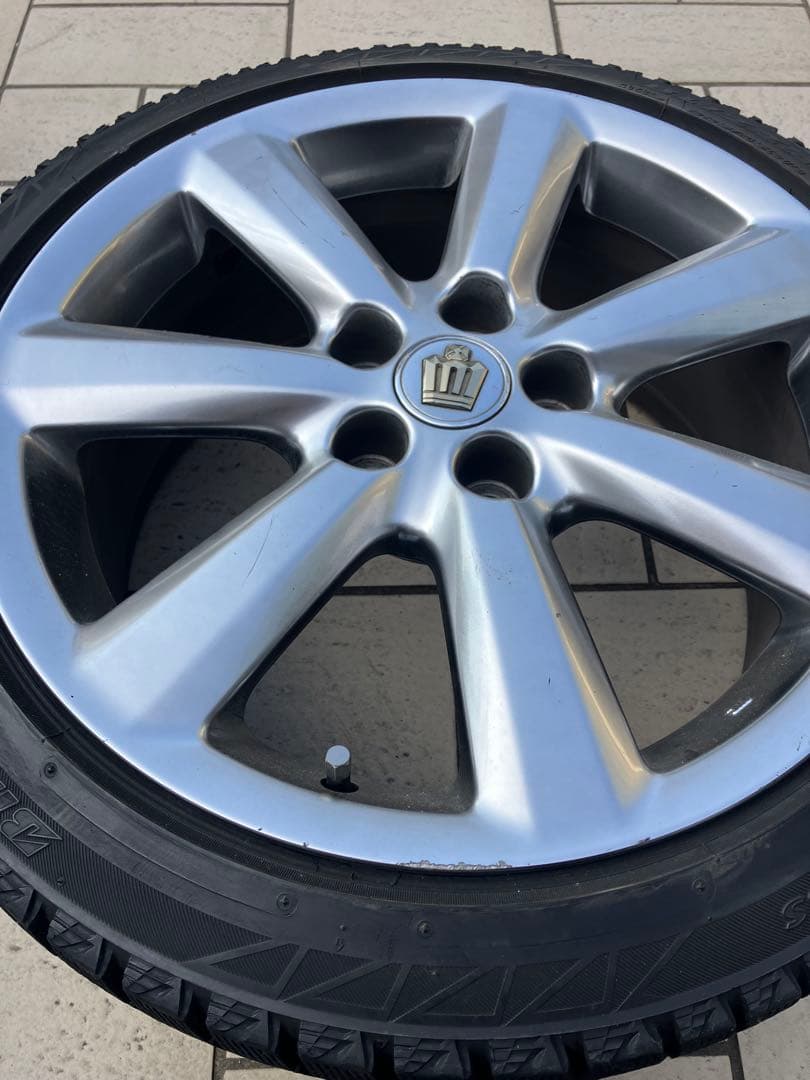 クラウン　純正ホイール　4本 スタッドレス装着 送料込み