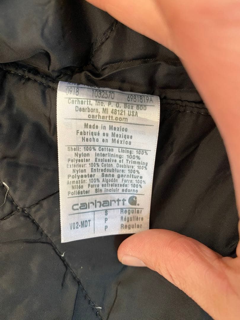 Carhartt ダックベスト レアカラー ネイビー