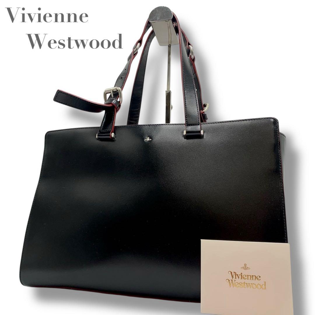 美品✨ヴィヴィアンウエストウッド シンプルタイニーオーブ トートバッグ 黒