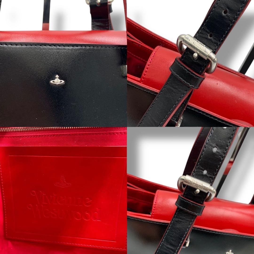 美品✨ヴィヴィアンウエストウッド シンプルタイニーオーブ トートバッグ 黒