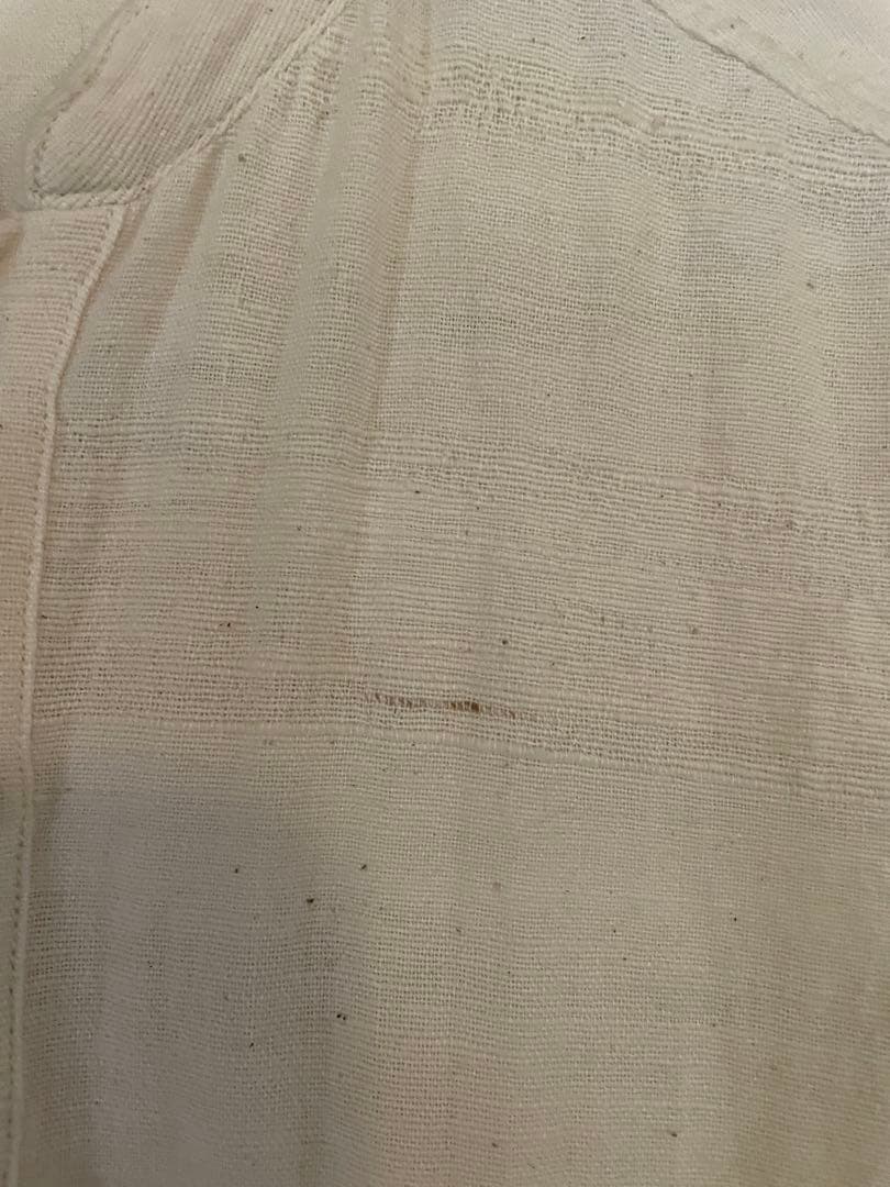 29800円　2024ss 手織り　オーガニック　うさと　ワンピース