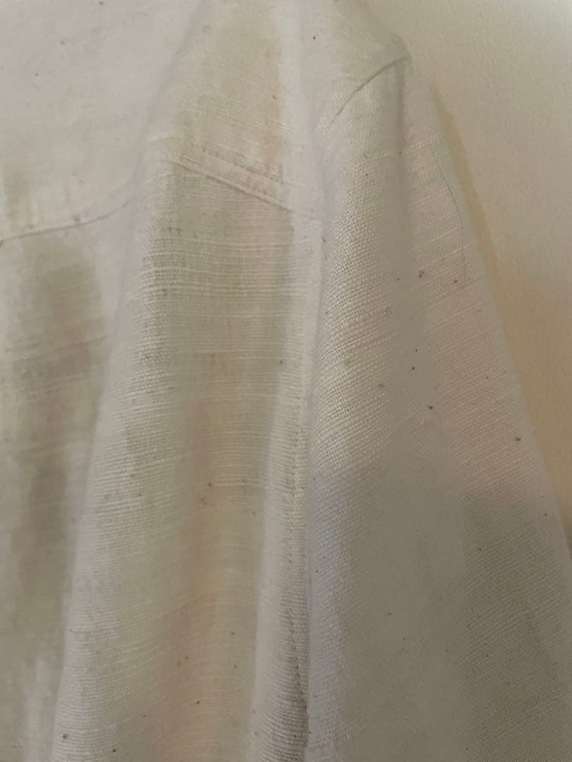 29800円　2024ss 手織り　オーガニック　うさと　ワンピース