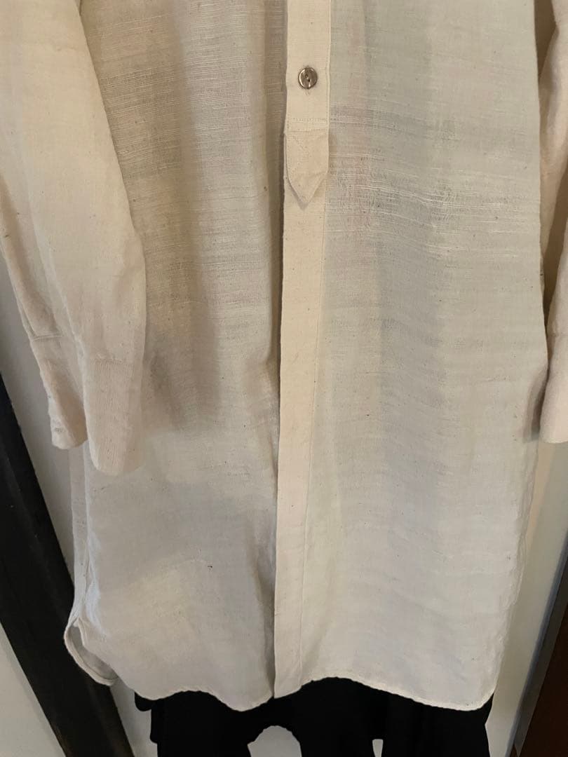 29800円　2024ss 手織り　オーガニック　うさと　ワンピース