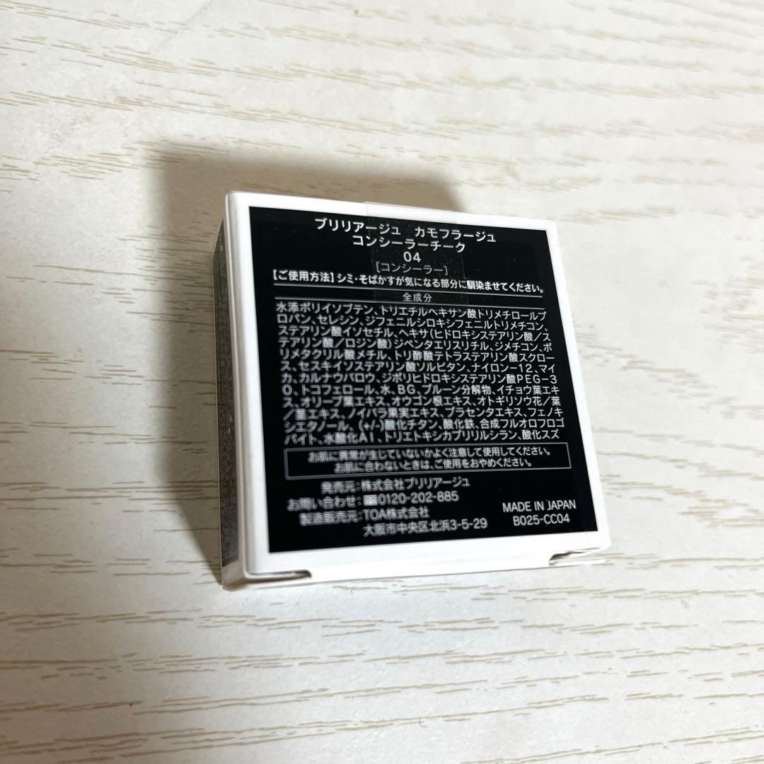 ブリリアージュ　コンシーラー04ワイルドフィンガーブラシセット