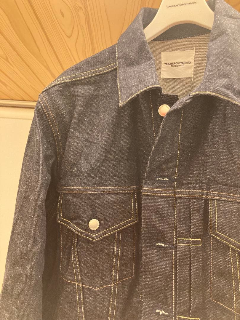 ソロイスト　tracker jacket. indigo