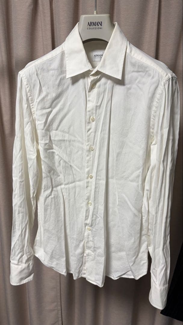 ARMANI COLLEZIONI セットアップスーツ48、シャツ、ネクタイ
