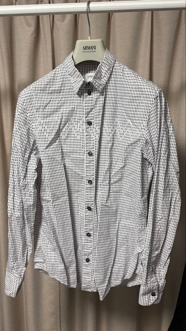 ARMANI COLLEZIONI セットアップスーツ48、シャツ、ネクタイ