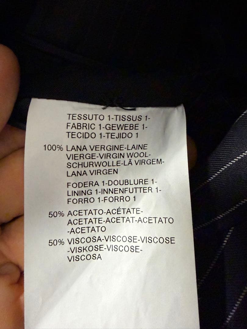 ARMANI COLLEZIONI セットアップスーツ48、シャツ、ネクタイ