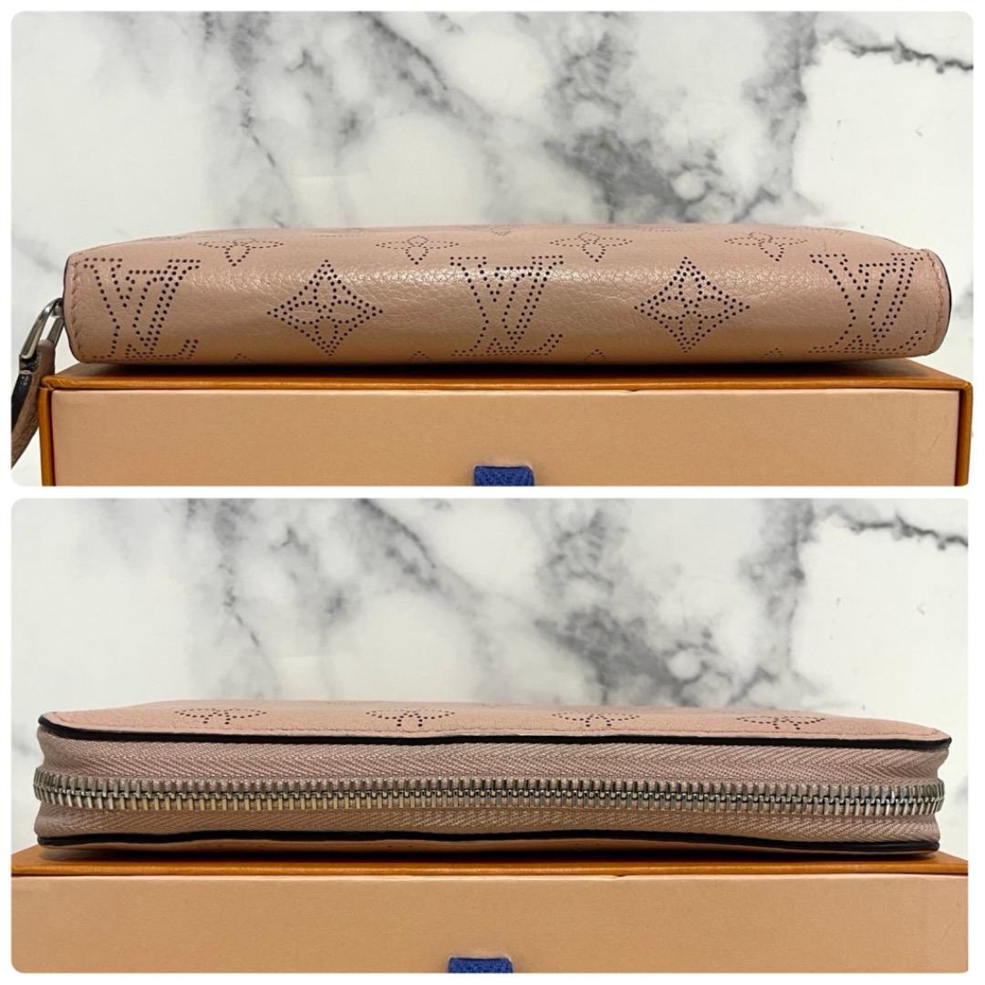 ✨極美品✨ルイヴィトン ジッピーウォレット モノグラムマヒナ マグノリア 長財布