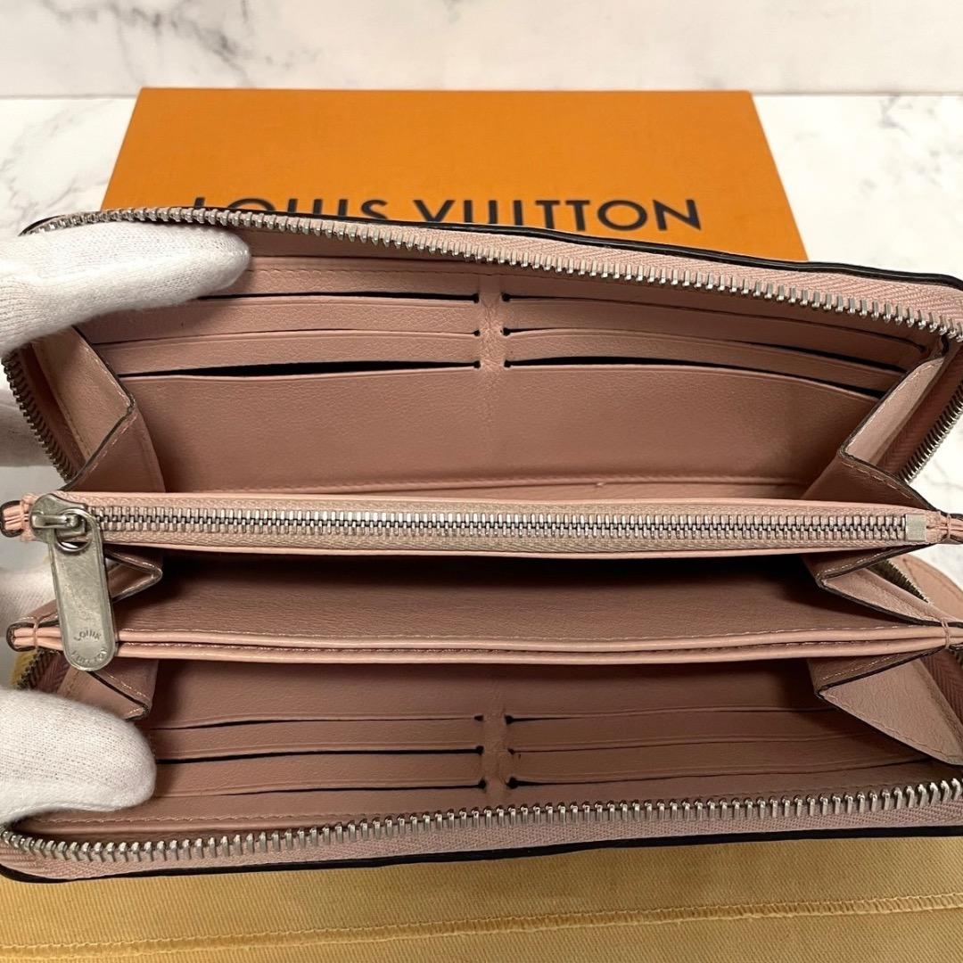 ✨極美品✨ルイヴィトン ジッピーウォレット モノグラムマヒナ マグノリア 長財布