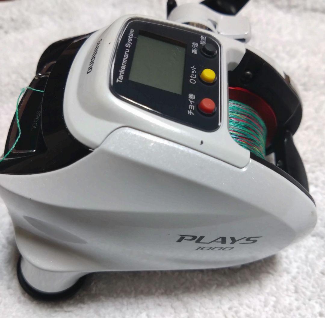 シマノ12 プレイズ1000 　電動リール　 程度良好　SHIMANO02913