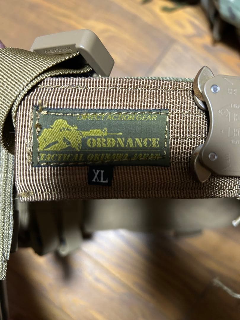 オードナンスガンベルト一式XL サファリランド ファーストライン HSGI