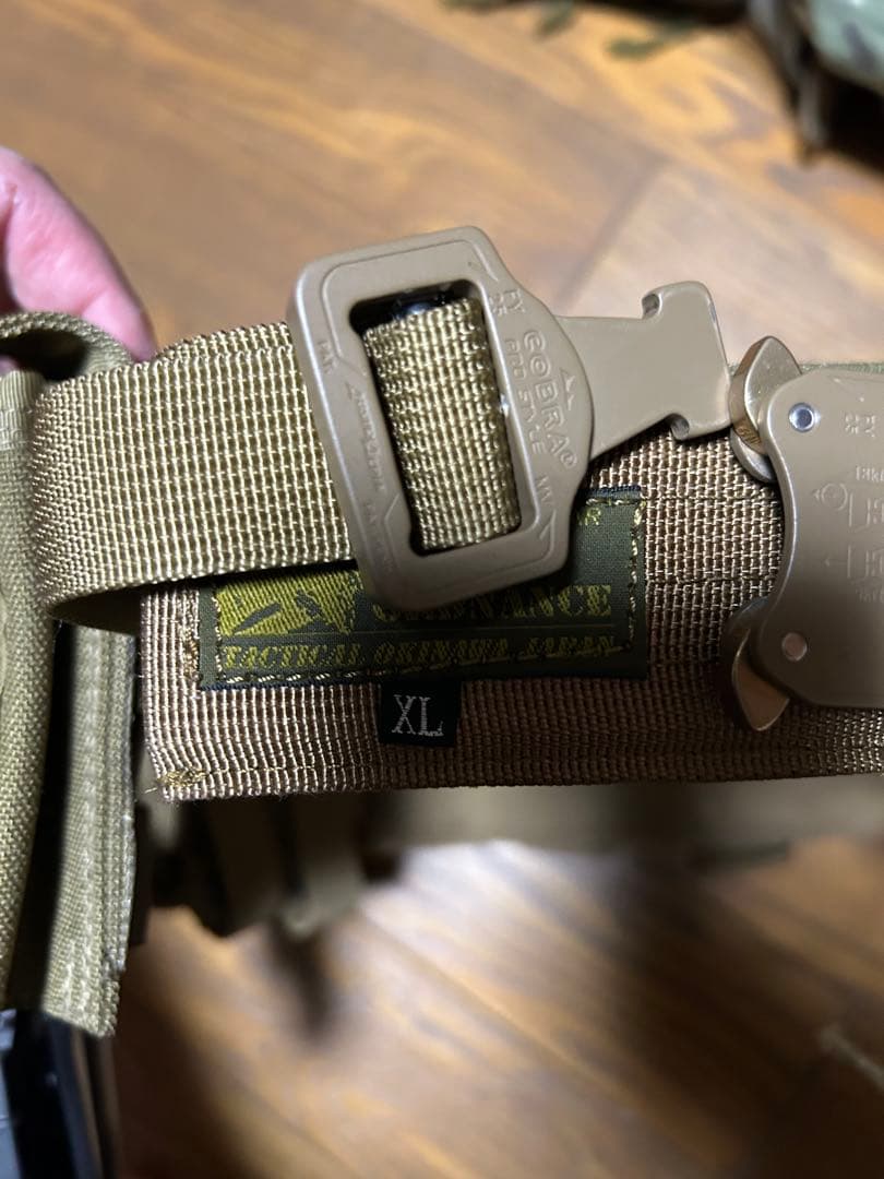 オードナンスガンベルト一式XL サファリランド ファーストライン HSGI