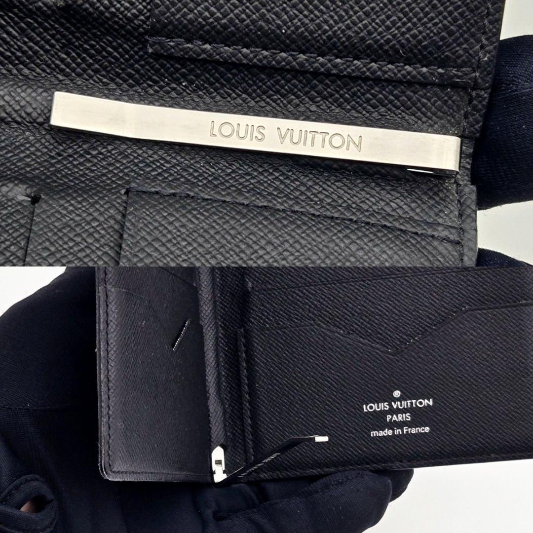 [箱/袋付] ルイヴィトン マネークリップ ダミエ グラフィット パンス