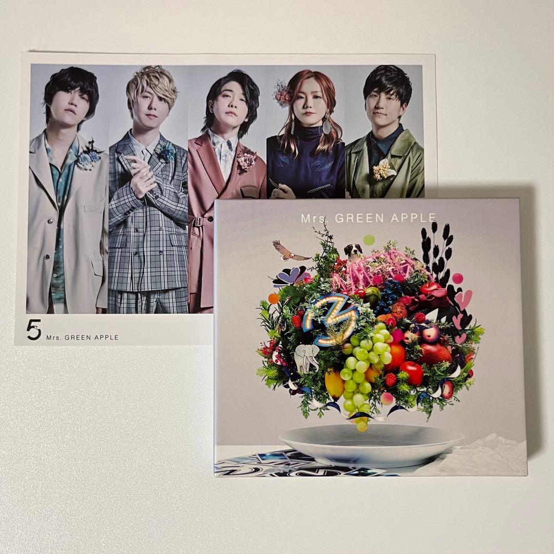 ミセスグリーンアップル　ベストアルバム　5 初回限定盤　特典付き
