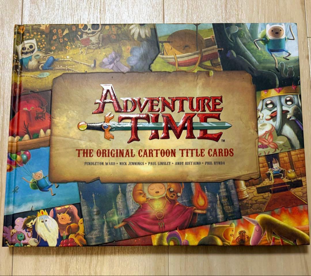 アドベンチャータイム　画集　タイトルカードシーズン1.2