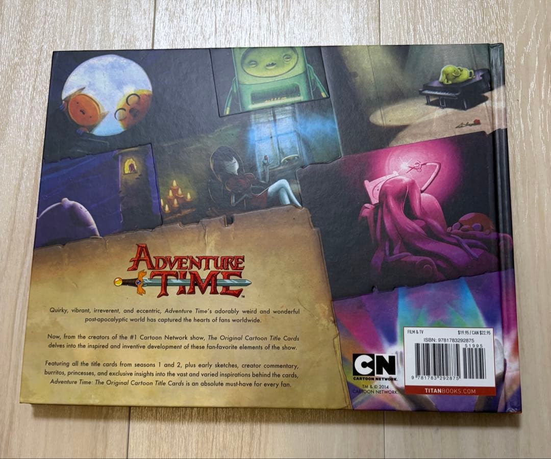 アドベンチャータイム　画集　タイトルカードシーズン1.2