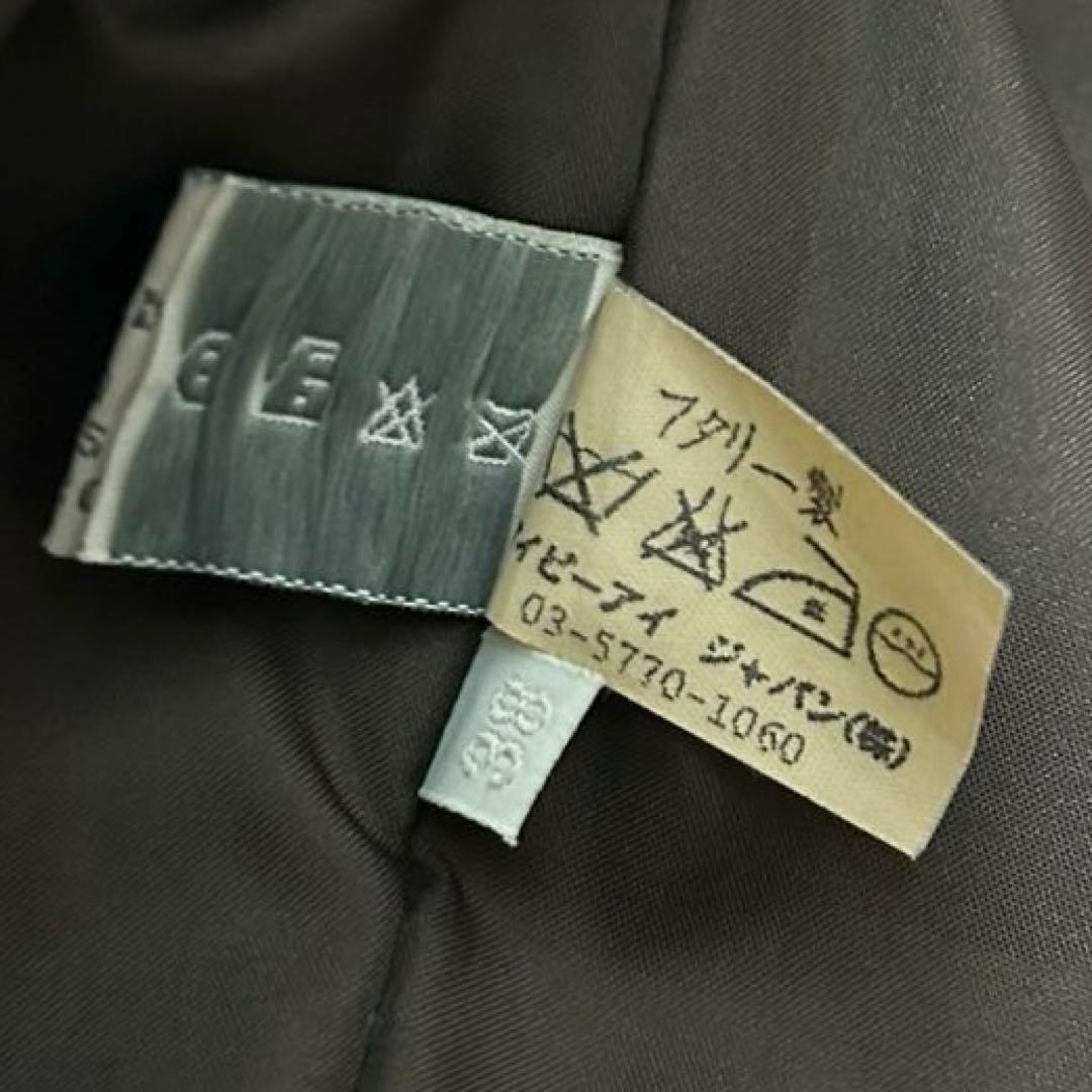 美品　miumiu アーカイブ　カーキ　ナイロンパーカー　リブ切り替え　38