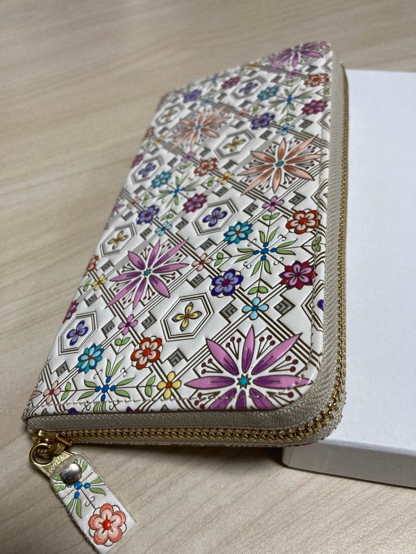 浅草文庫　ASAKUSA BUNKO 花柄長財布