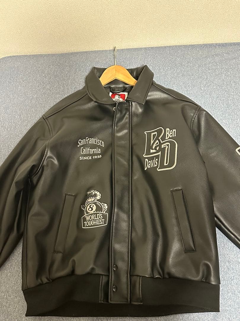 Ben Davis ブラック レザージャケット