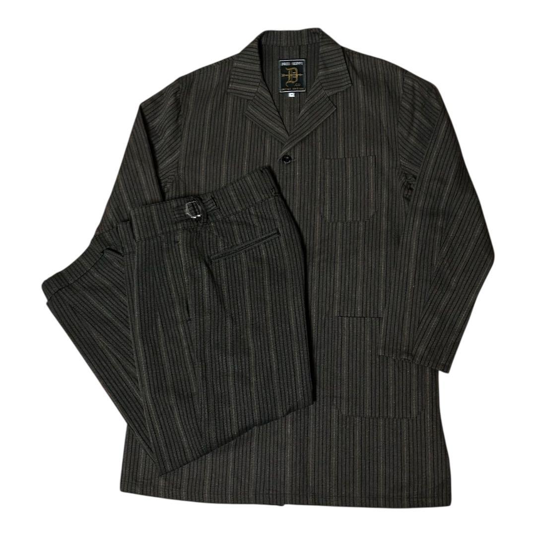 美品 DRESS HIPPY ワークコート パンツ セットアップ