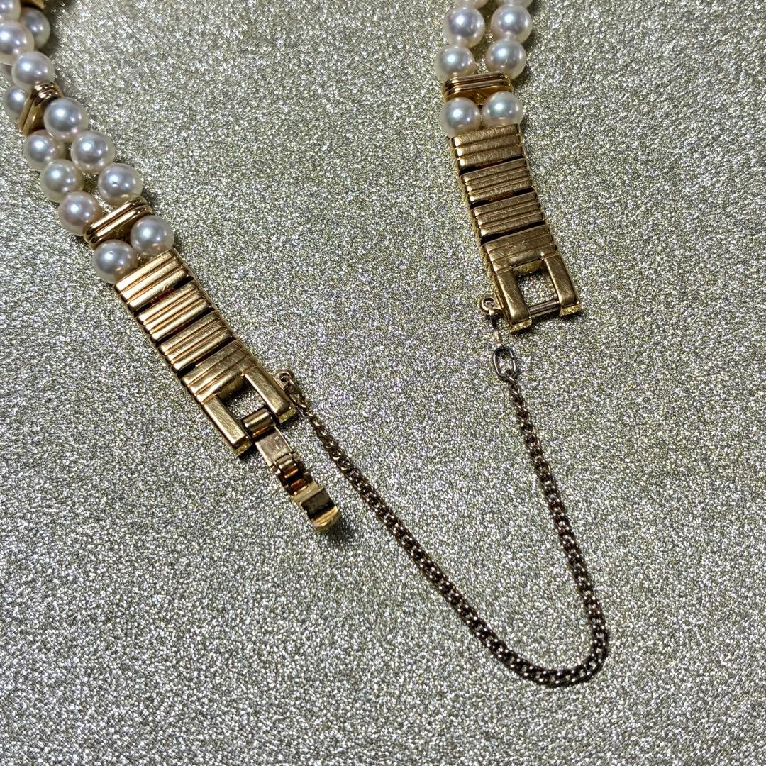 MIKIMOTO JAL パール 真珠 腕時計　電池交換済み