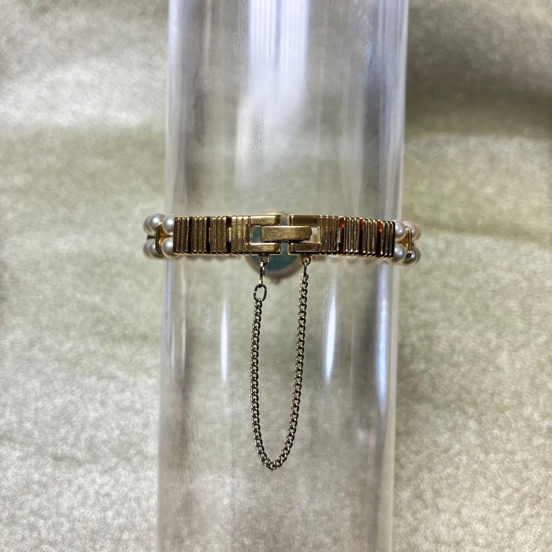 MIKIMOTO JAL パール 真珠 腕時計　電池交換済み