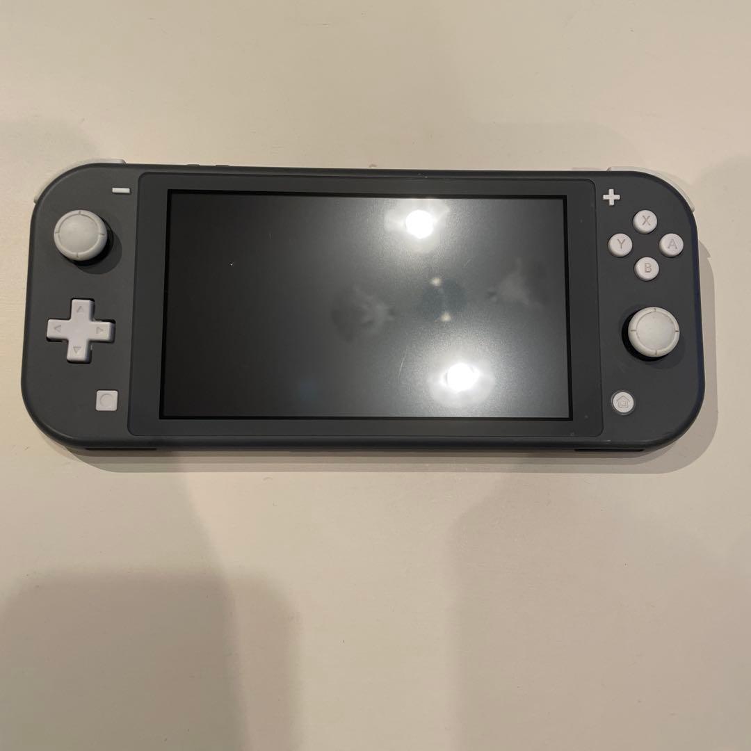 Nintendo Switch Lite ブラック 箱、充電器、SDカード付き
