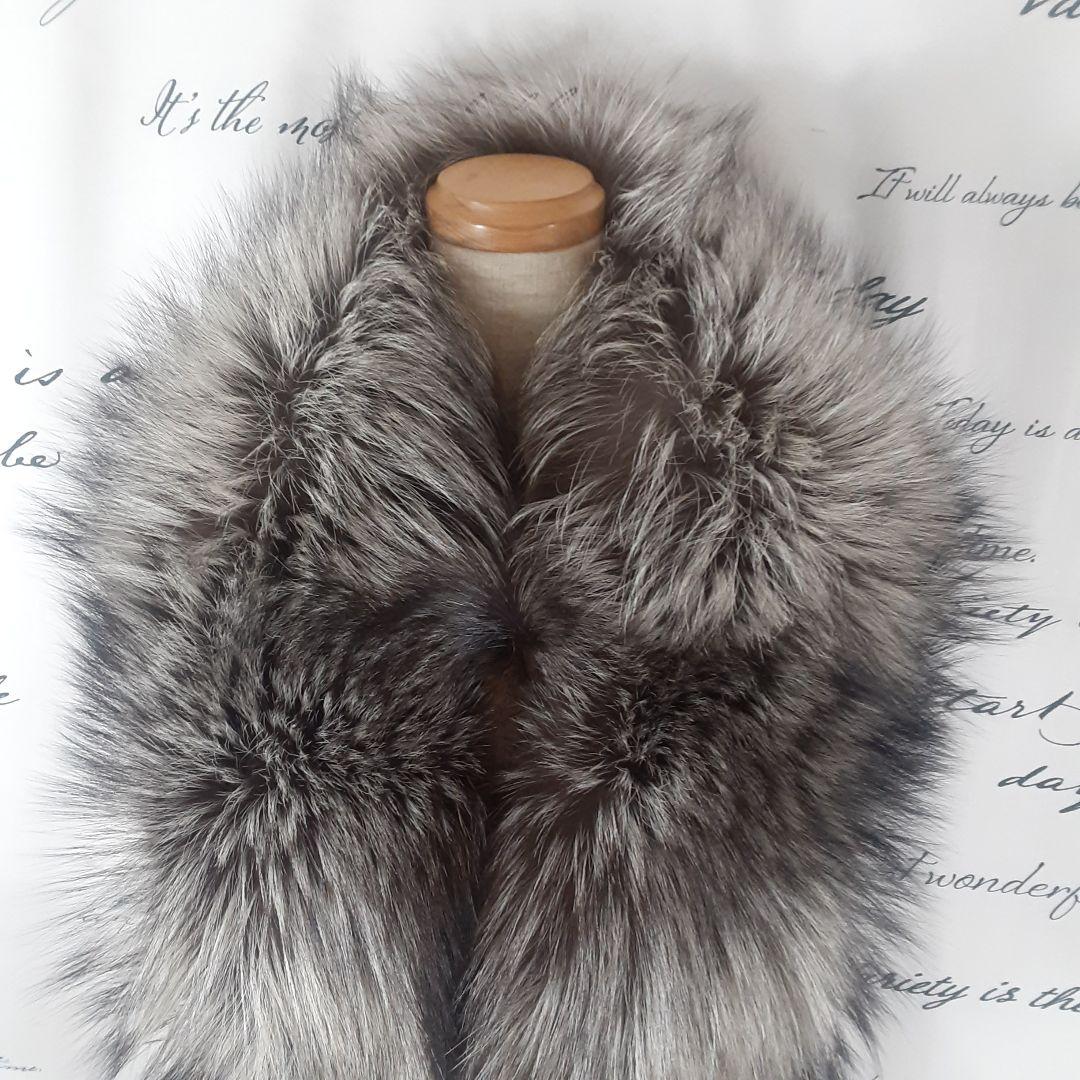 SAGA FOX　タグ付き新品　フォックスファー　ショール　マフラー　襟巻き