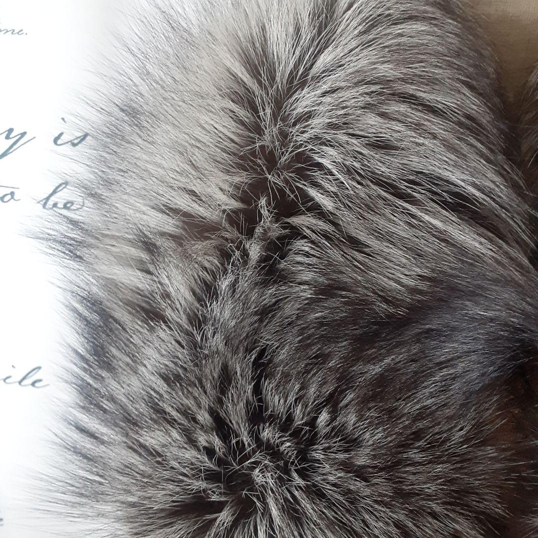 SAGA FOX　タグ付き新品　フォックスファー　ショール　マフラー　襟巻き