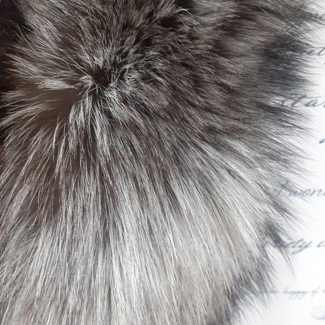 SAGA FOX　タグ付き新品　フォックスファー　ショール　マフラー　襟巻き